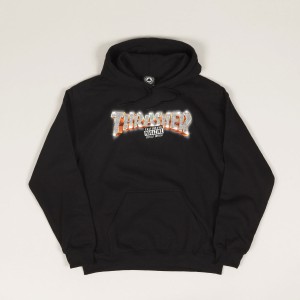 Thrasher Explicit Hoodie Black